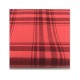 Eco friendly 100% cotton one side brushed yarn dyed check twill fabric